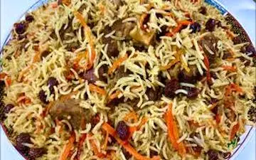 طرز تهیه پلو ازبکی خوشمزه و جدید!