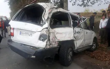 بازسازی شماتیک صحنه تصادف دکتر نوربخش و معاونش+فیلم