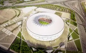 تایم لپس زیبا از مراحل ساخت ورزشگاه الثمامه + فیلم