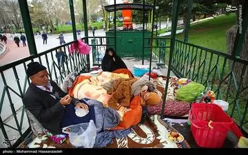 روز طبیعت در پارک ملت تهران + تصاویر