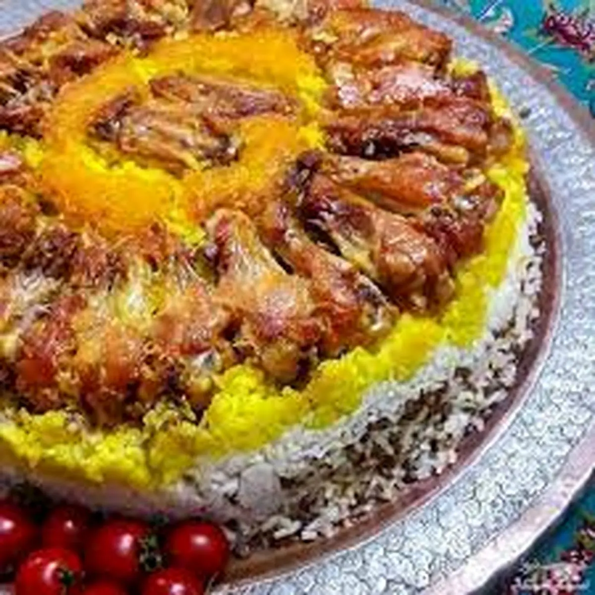 طرز تهیه ته دیگ مرغ زعفرانی | برای مهمونی هات ته دیگ تو اینجوری درست کن!