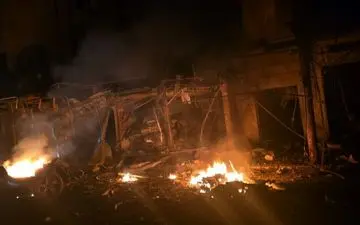 انفجار در جنوب غرب سوریه