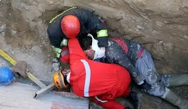 سقوط حفاظ آهنی بر روی کارگران در مشهد حادثه آفرید