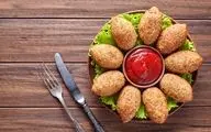 غذای عربی خوشمزه | طرز تهیه  کبه برنجی