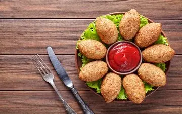 غذای عربی خوشمزه | طرز تهیه  کبه برنجی