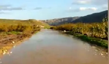 جاده‌ای که تبدیل به رودخانه شد! + فیلم 