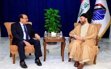 رایزنی حکیم و مالکی درباره کابینه عراق