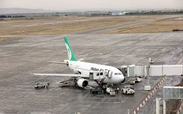 فرود اضطراری پرواز تهران - مشهد 