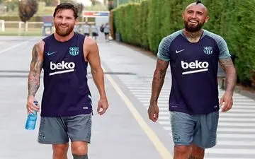 متن احساسی مسی برای ویدال