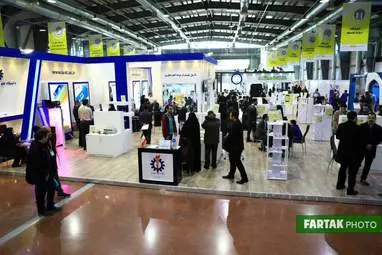 گزارش تصویری از بیستمین نمایشگاه دستاوردهای پژوهش ، فن آوری و فن بازار .