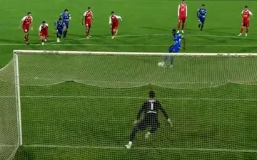 گل اول استقلال به پرسپولیس + ویدئو