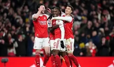 آرسنال در دربی لندن تاتنهام را به توپ بست/ هت‌تریک ازه
