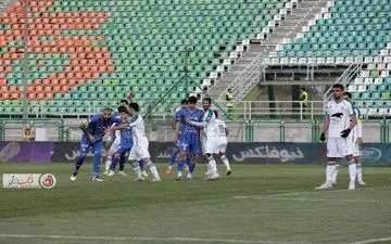 گزارش تصویری| جدال تلخ استقلال و ذوب آهن اصفهان