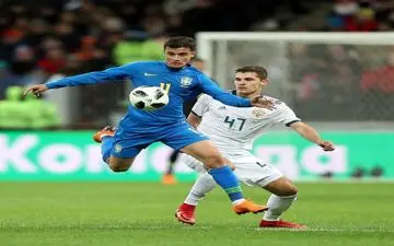  شکست سنگین روسیه مقابل برزیل 