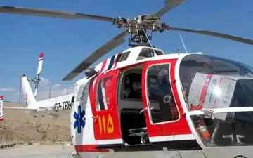 نجات معجزه‌آسای زن 78 ساله با اقدام فوری اورژانس هوایی