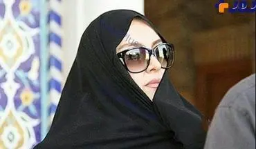 عکس/ ظاهر وتیپ کاملا متفاوت خانم بازیگر در حرم حضرت معصومه