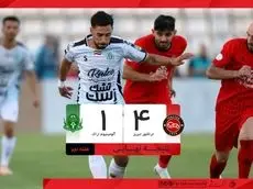 طوفان سرخ در تبریز؛ تراکتور با چهار گل آلومینیوم را درهم کوبید