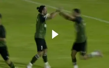 گل اول خیبر به مس رفسنجان توسط احسان حسینی + ویدئو