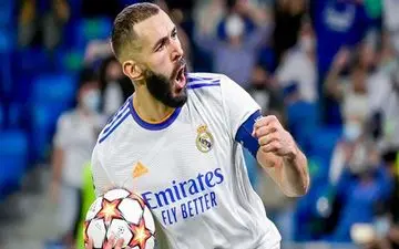 بنزما رئال را به رکورد 1000 رساند