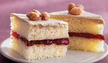 دستور ساده و خوشمزه برای کیک مربایی 
