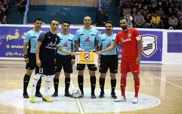 گزارش تصویری دیدار آنا صنعت پاسارگاد قم و سن ایچ ساوه