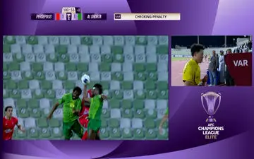 با اعلام VAR خطای هند و اعلام پنالتی برای پرسپولیس + ویدئو