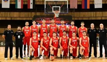 پیروزی تیم ملی‌ بسکتبال ایران نوین مقابل نماینده آمریکا
