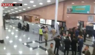نگرانی خانواده‌های سرنشینان هواپیمای سقوط کرده + فیلم