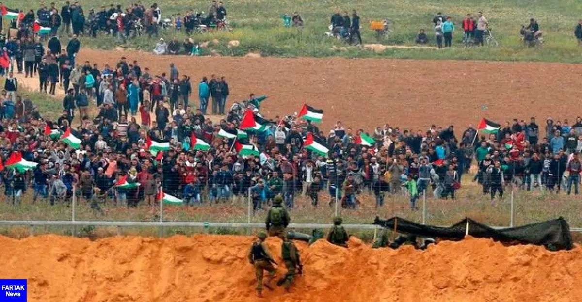 سه فلسطینی شهید و 376 نفر زخمی شدند