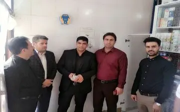 بازدید معاون فرماندار از داروخانه آسمان آباد