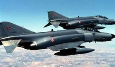 عملیات مجدد نیروی هوایی ترکیه علیه مواضع «پ‌ک‌ک» در شمال عراق