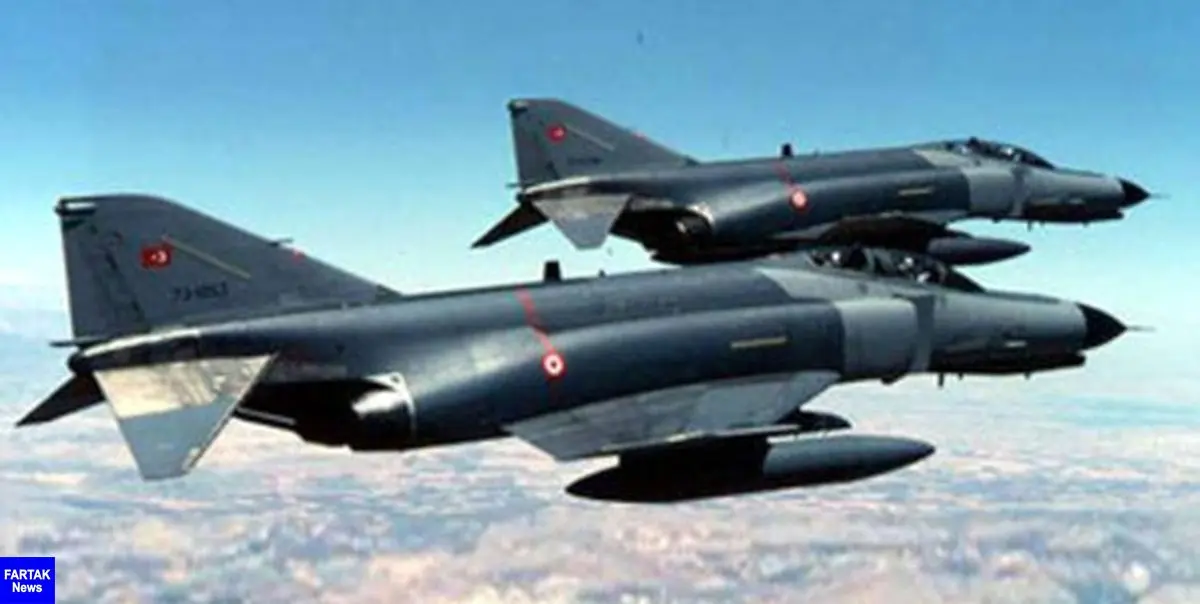 عملیات مجدد نیروی هوایی ترکیه علیه مواضع «پ‌ک‌ک» در شمال عراق