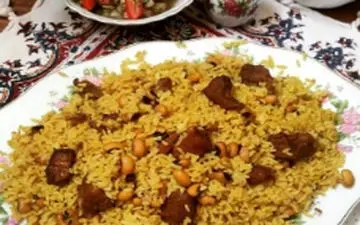 این غذای سنتی عالیه| طرز تهیه چلو دیزی!