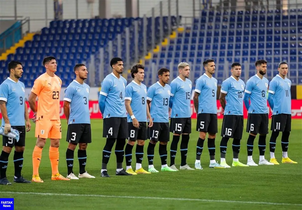 لیست بازیکنان تیم‌ ملی اروگوئه برای جام جهانی ۲۰۲۲
