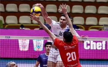 پیکان تهران نخستین تیم مرحله نیمه نهایی رقابت‌های لیگ برتر والیبال