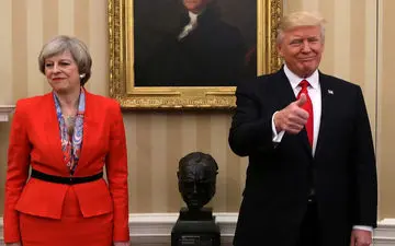  حضور ترامپ در لندن؛ یک سفر با دو رویا