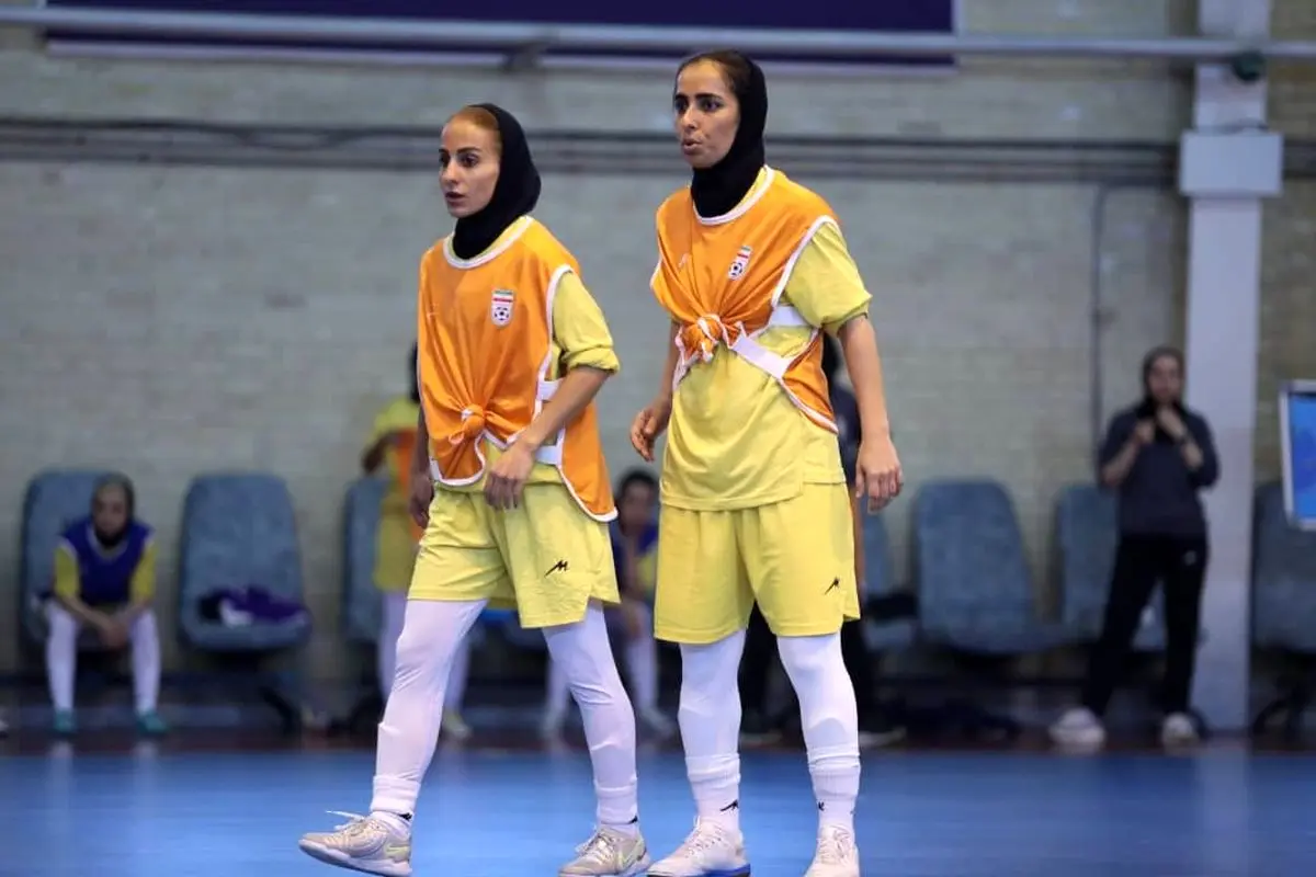 برگزاری تمرین فنی و تاکتیکی تیم ملی فوتسال بانوان