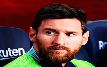 نیمکت نشینی غیرمنتظره مسی در بازی بارسلونا