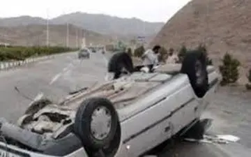 واژگونی خودروی پژو در محور گندمان پنج مصدوم برجای گذاشت