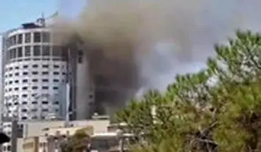 آتش‌سوزی هتل آسمان شیراز