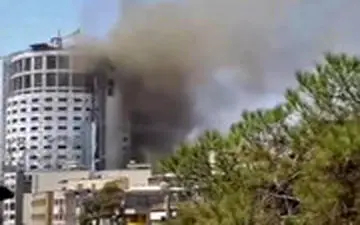آتش‌سوزی هتل آسمان شیراز