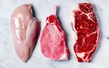 قیمت گوشت مرغ، گوشت قرمز و دام زنده امروز چهارشنبه ۱۹ دی 1403/ افزایش قیمت مرغ+ جدول 