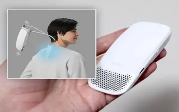 فناوری نجات‌بخش برای روزهای داغ: با کولر پوشیدنی سونی با عرق کردن خداحافظی کنید