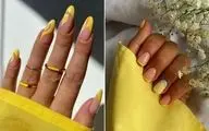 دنبال مانیکور خاص برای تابستان هستی؟ این ۱۰ طرح زرد کره‌ای رو از دست نده!