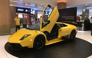 خودنمایی متخصصان داخلی با رونمایی از لامبورگینی ایرانی+فیلم