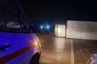 واژگونی هولناک کامیون در محور مشهد-نیشابور؛ ۶ نفر راهی بیمارستان شدند
