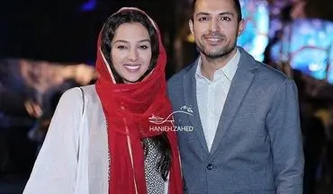 عکس/ تیپ متفاوت اشکان خطیبی و همسرش در یک مراسم