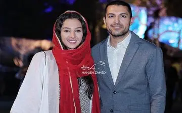 عکس/ تیپ متفاوت اشکان خطیبی و همسرش در یک مراسم