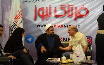 بازدید مدیرکل ارشاد اسلامی استان کرمانشاه از غرفه فرتاک نیوز به روایت تصویر
