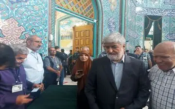 علی مطهری در انتخابات شرکت کرد

